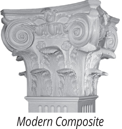 Caps and bases for non-tapered craftsman columns